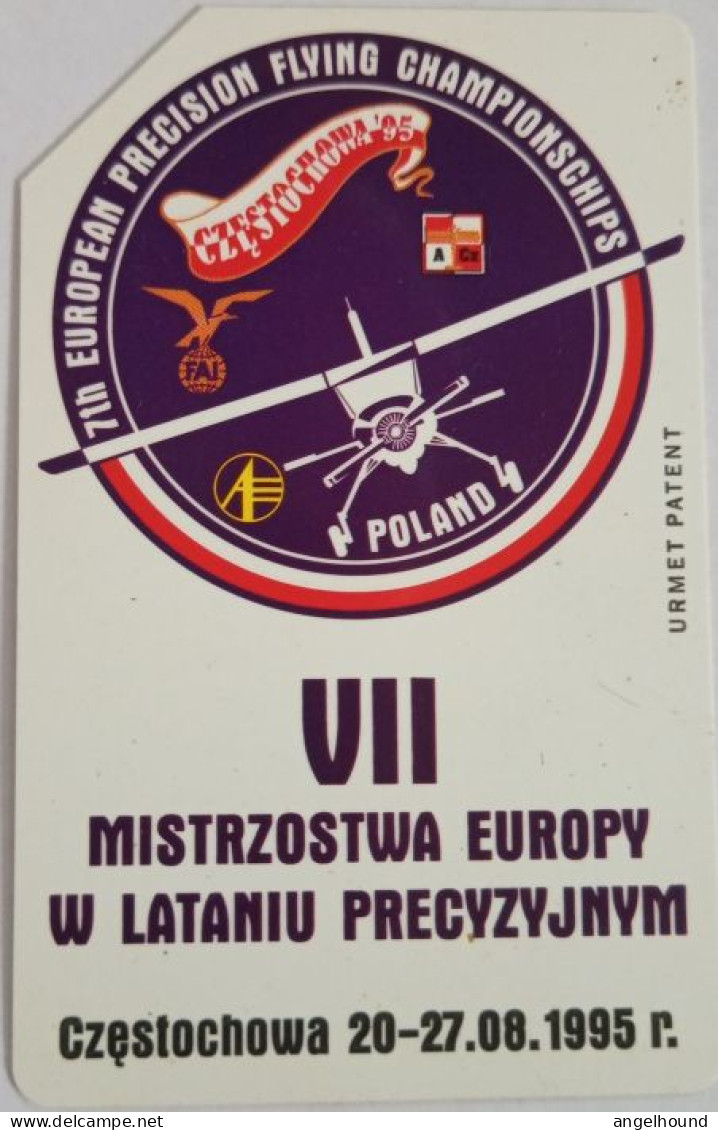 Poland 25 Units Urmet Card- 7th European Pecision Flying Cgampionships - Pologne