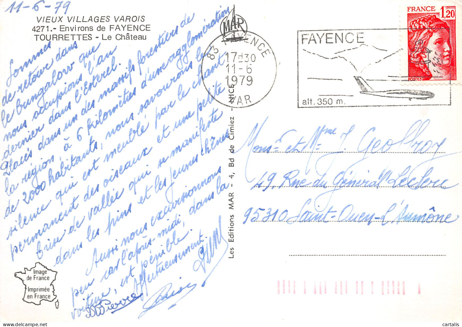 83-FAYENCE-N°4144-C/0327 - Fayence