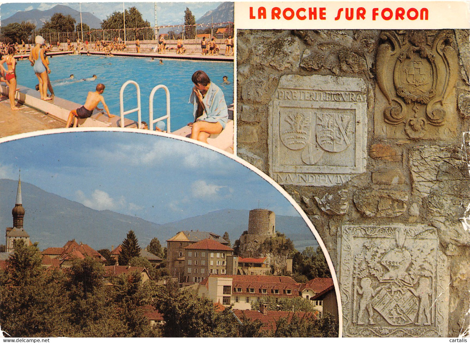 74-LA ROCHE SUR FORON-N°4144-C/0043 - La Roche-sur-Foron