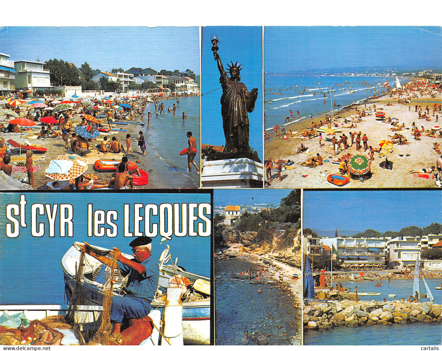 83-SAINT CYR LES LECQUES-N°4144-B/0075 - Saint-Cyr-sur-Mer