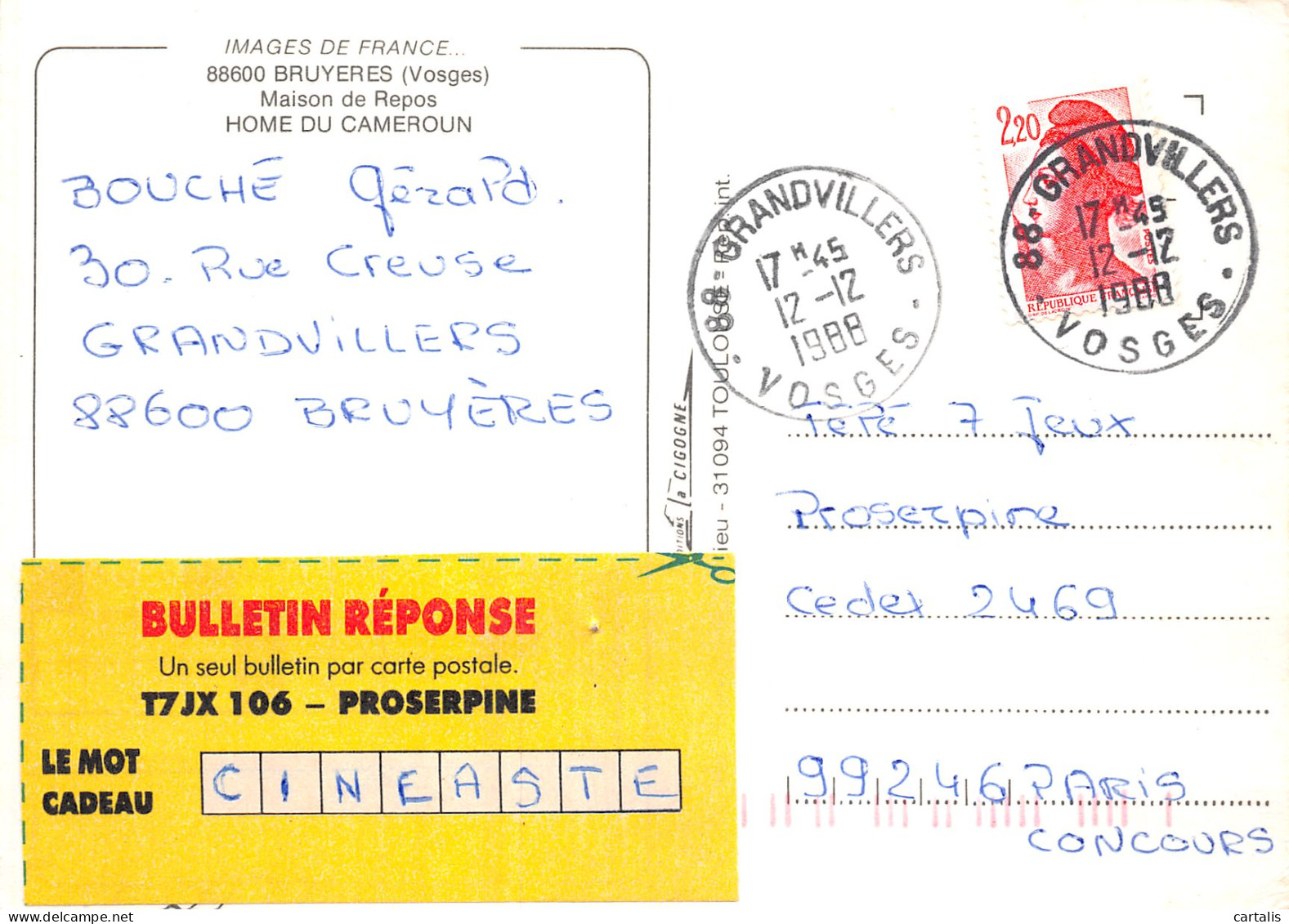 88-BRUYERES-N°4145-D/0025 - Bruyeres