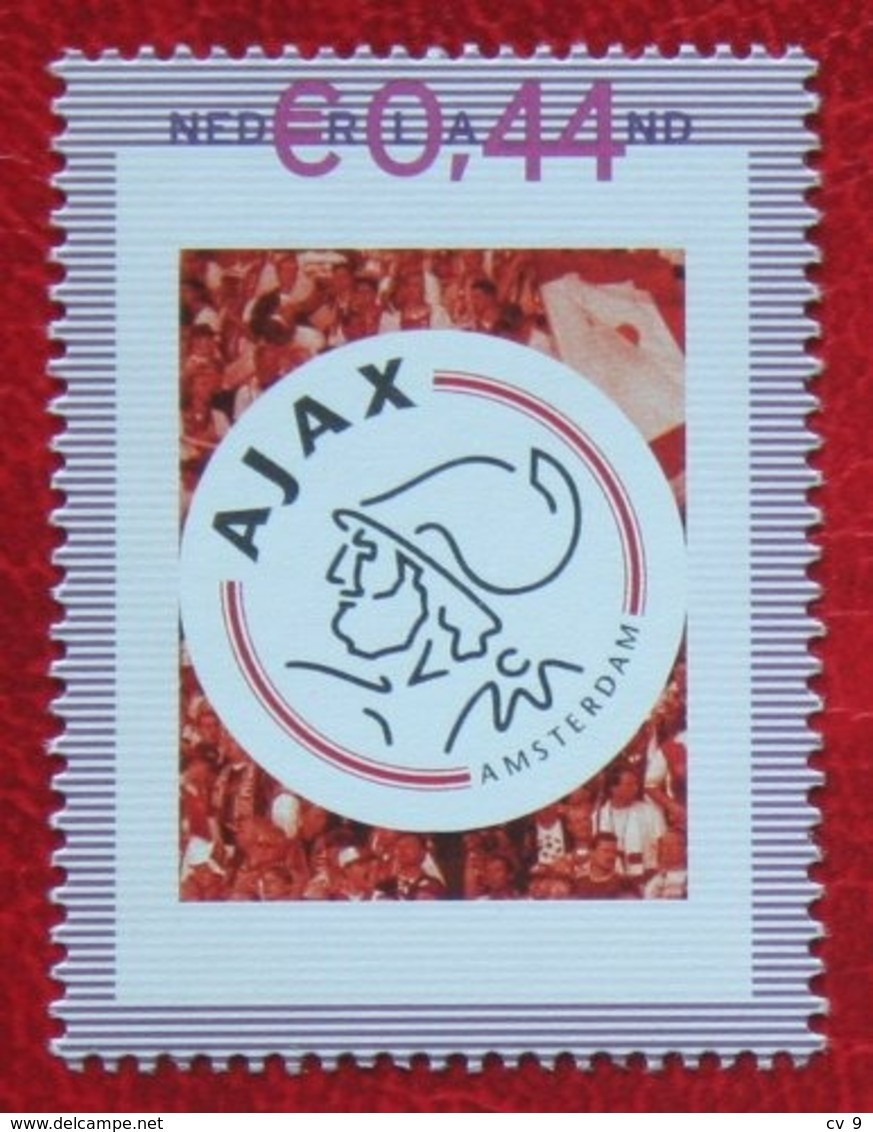 Persoonlijke Postzegels Ajax (2) Soccer Football Fussbal POSTFRIS  MNH ** NEDERLAND NIEDERLANDE NETHERLANDS - Sellos Privados