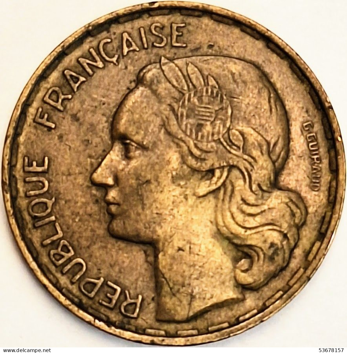 France - 50 Francs 1952 B, KM# 918.2 (#4165) - 50 Francs