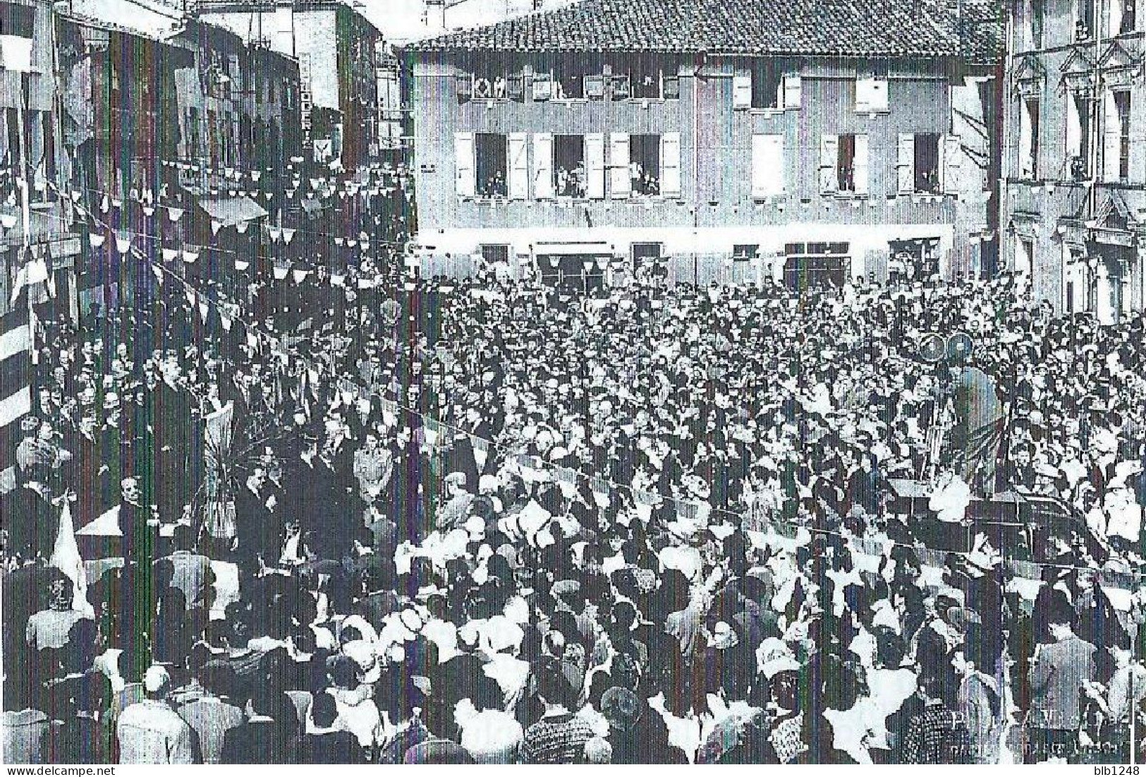 [82] Tarn Et Garonne > Castelsarrasin Visite Du General De Gaulle 12 Avril 1961  Reproduction Photo - Castelsarrasin