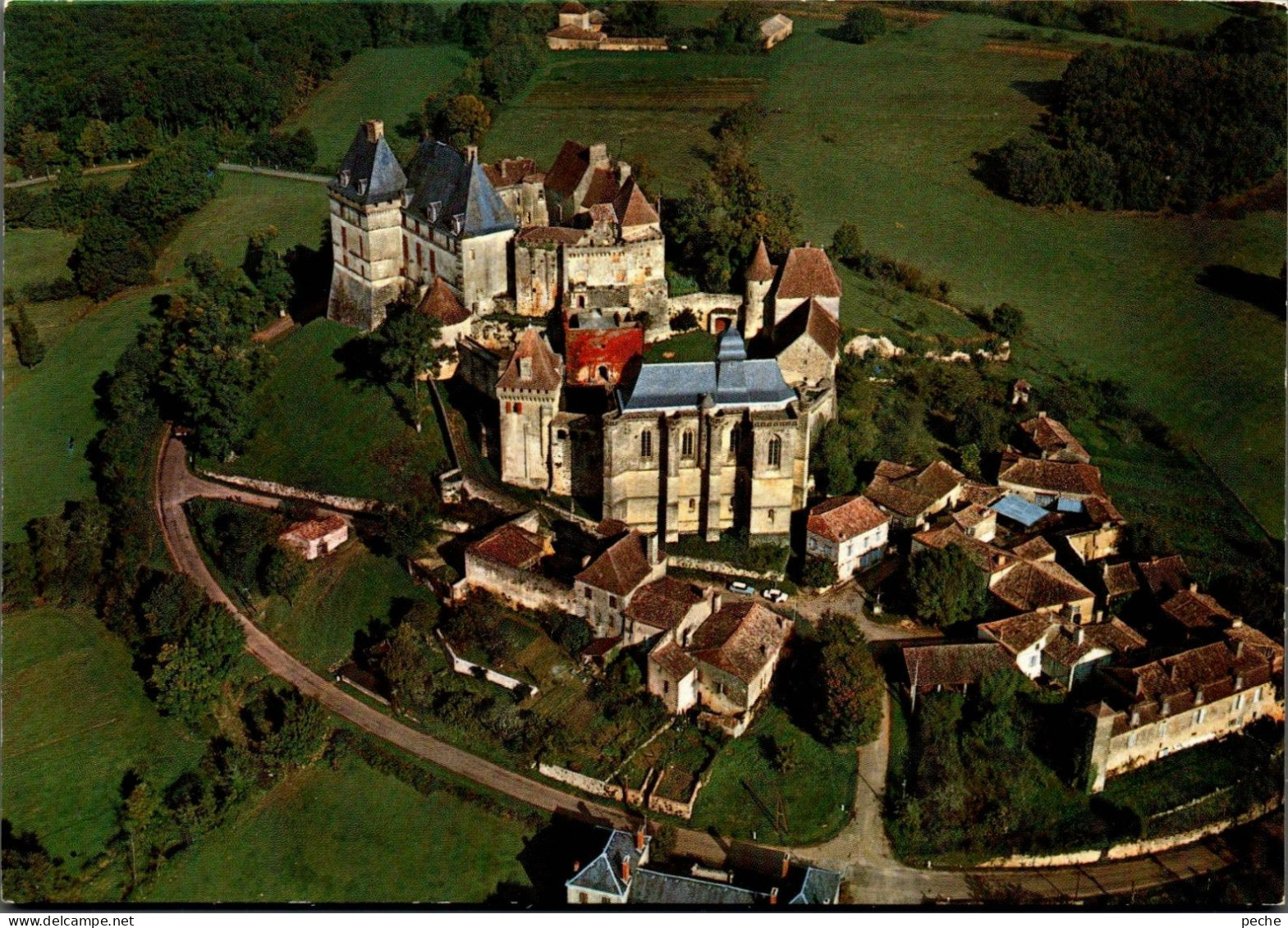 N°896 Z -cpsm Château De Biron - Châteaux