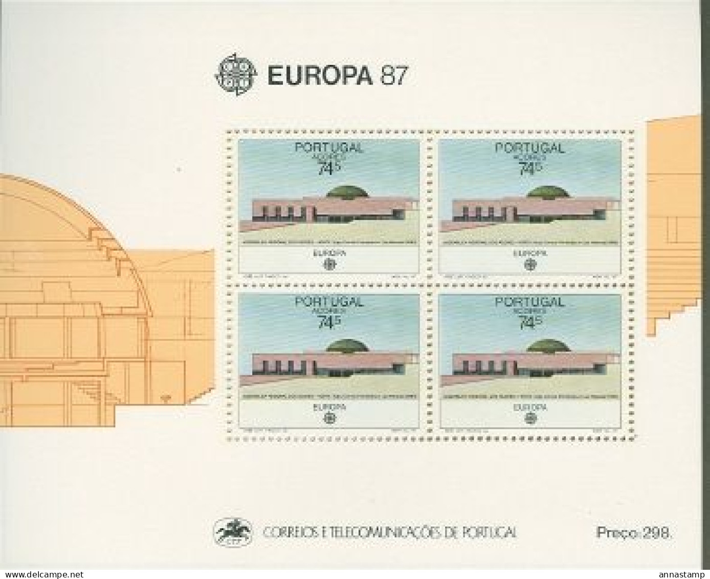 Azores MNH Minisheet - 1987