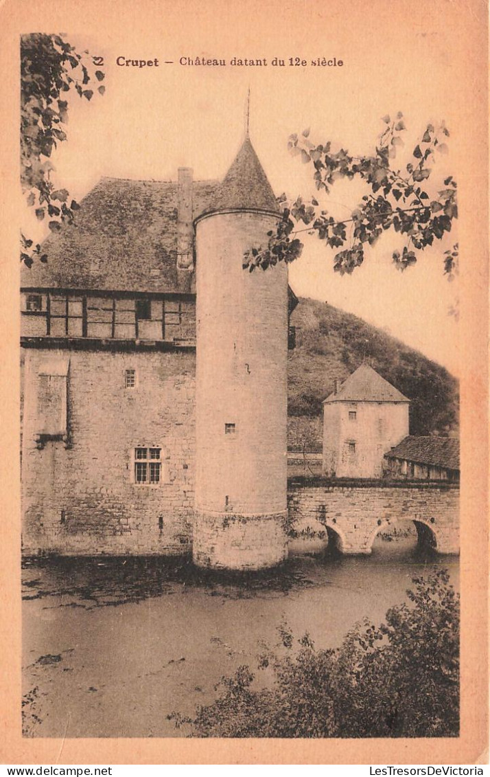 BELGIQUE - Assesse - Crupet - Château Datant Du 12 ème Siècle - Carte Postale Ancienne - Assesse