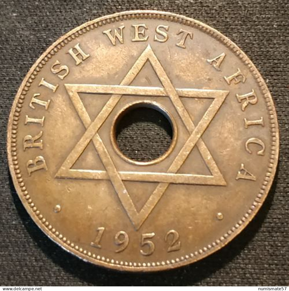 BRITISH WEST AFRICA - 1 PENNY 1952 H - George VI - KM 30a - ( Afrique Occidentale Britannique ) - Colonie