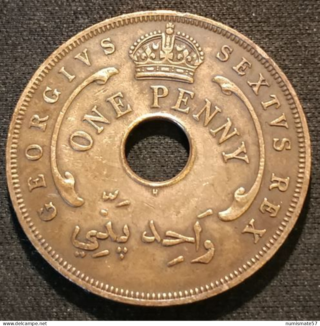 BRITISH WEST AFRICA - 1 PENNY 1952 H - George VI - KM 30a - ( Afrique Occidentale Britannique ) - Kolonien