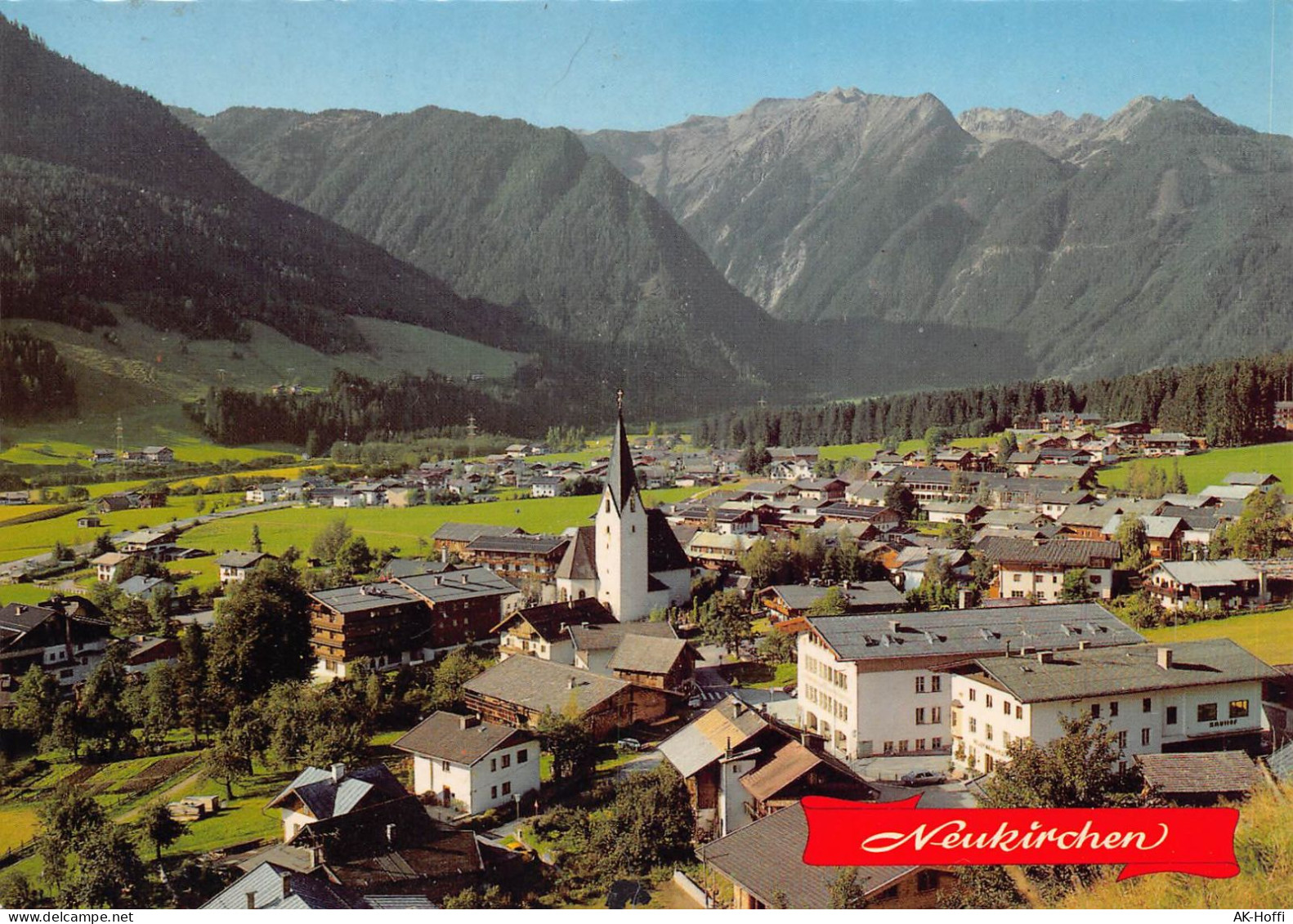 Neukirchen Im Oberpinzgau Gegen Die Sulzbachtäler / Land Salzburg - Neukirchen Am Grossvenediger