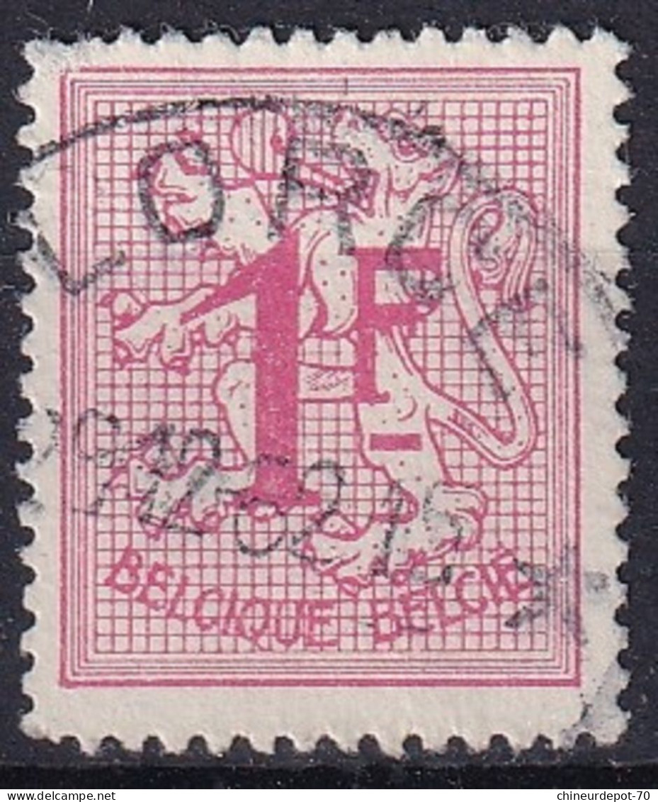 Cachets à étoiles Lorcé Est Une Section De La Commune Belge De Stoumont - Postmarks With Stars