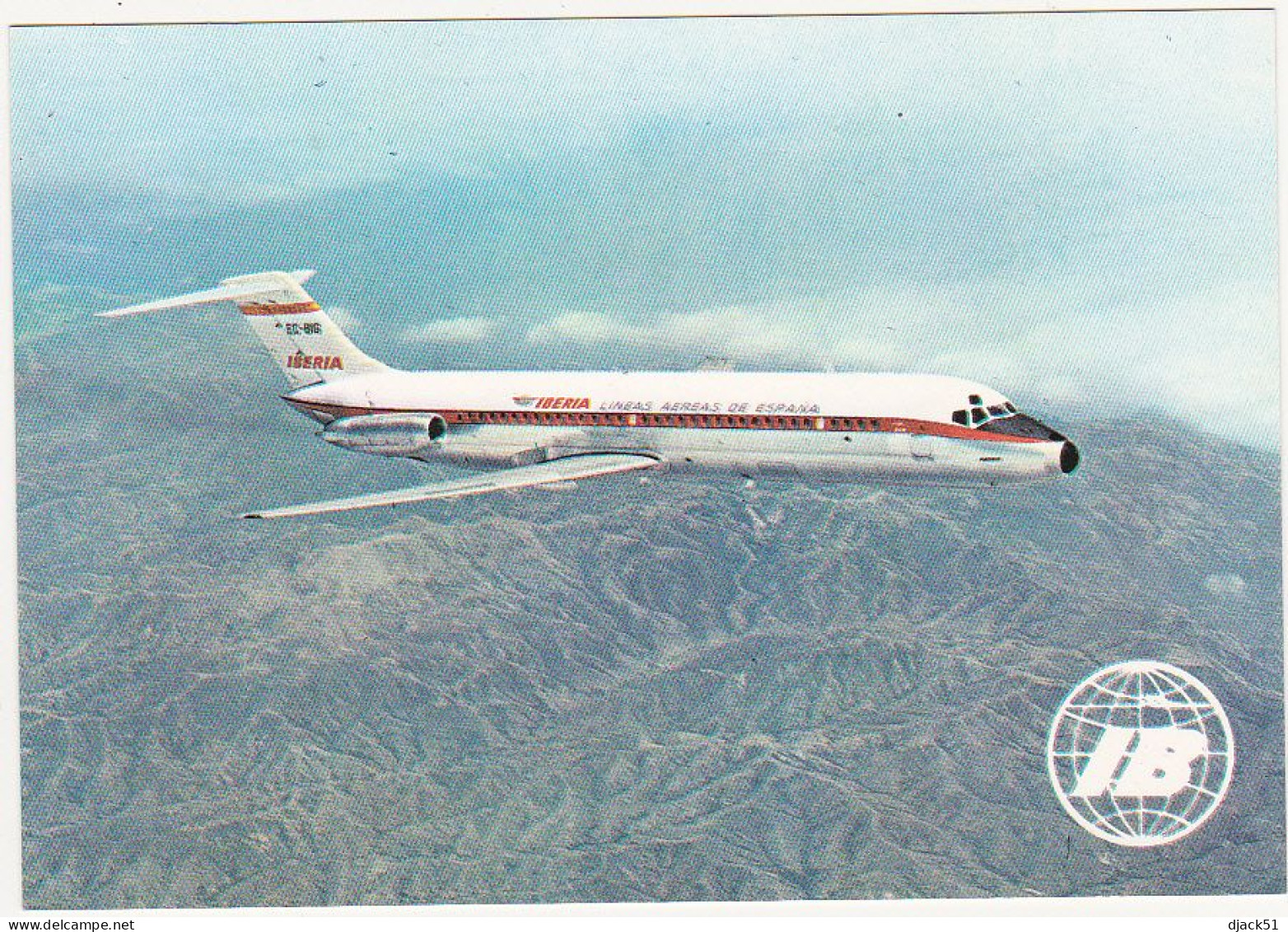 Aviation / Avion / Jet Douglas DC-9 Serie 30 / IBERIA - 1946-....: Moderne