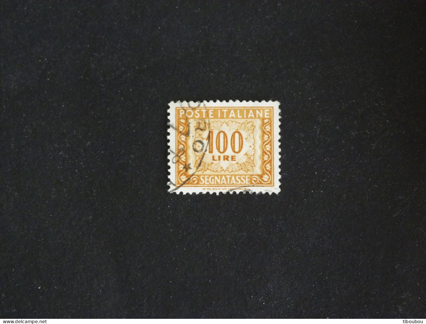 ITALIE ITALIA YT TAXE 86 OBLITERE - Postage Due