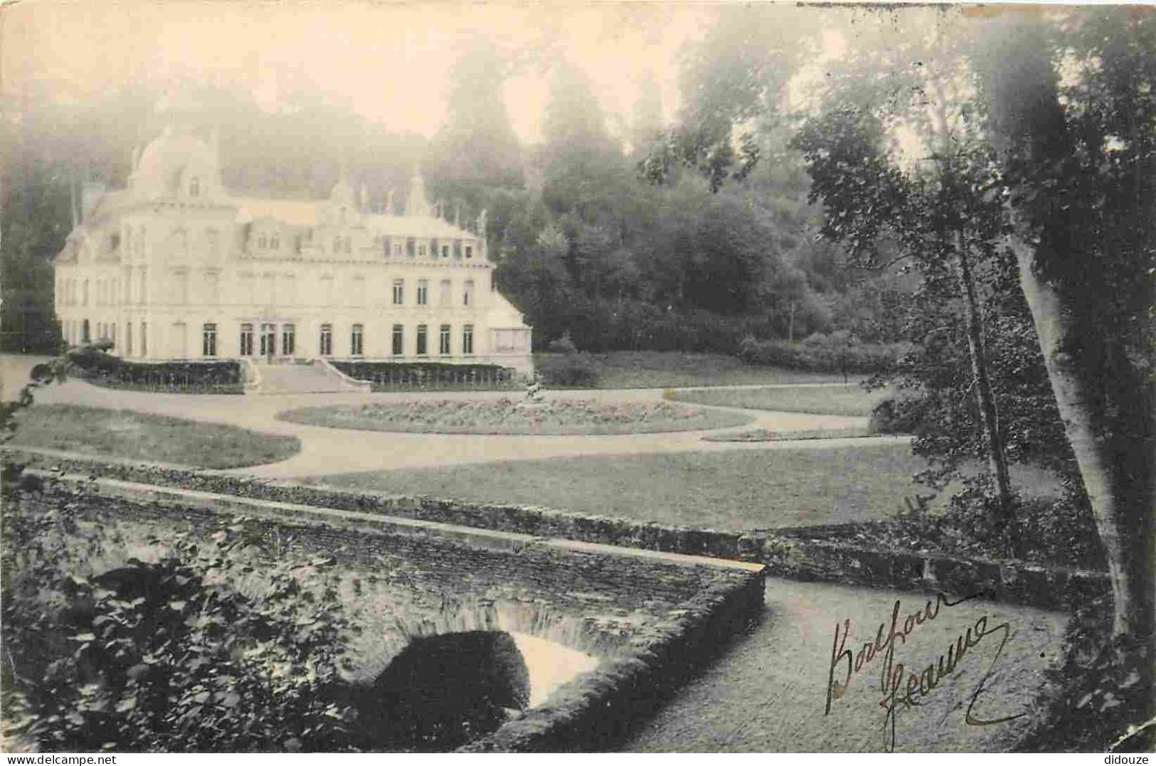 Pays - Belgique - Habay - La Trapperie - Le Château - CPA - Oblitération Ronde De 1904 - Voir Scans Recto-Verso - Habay