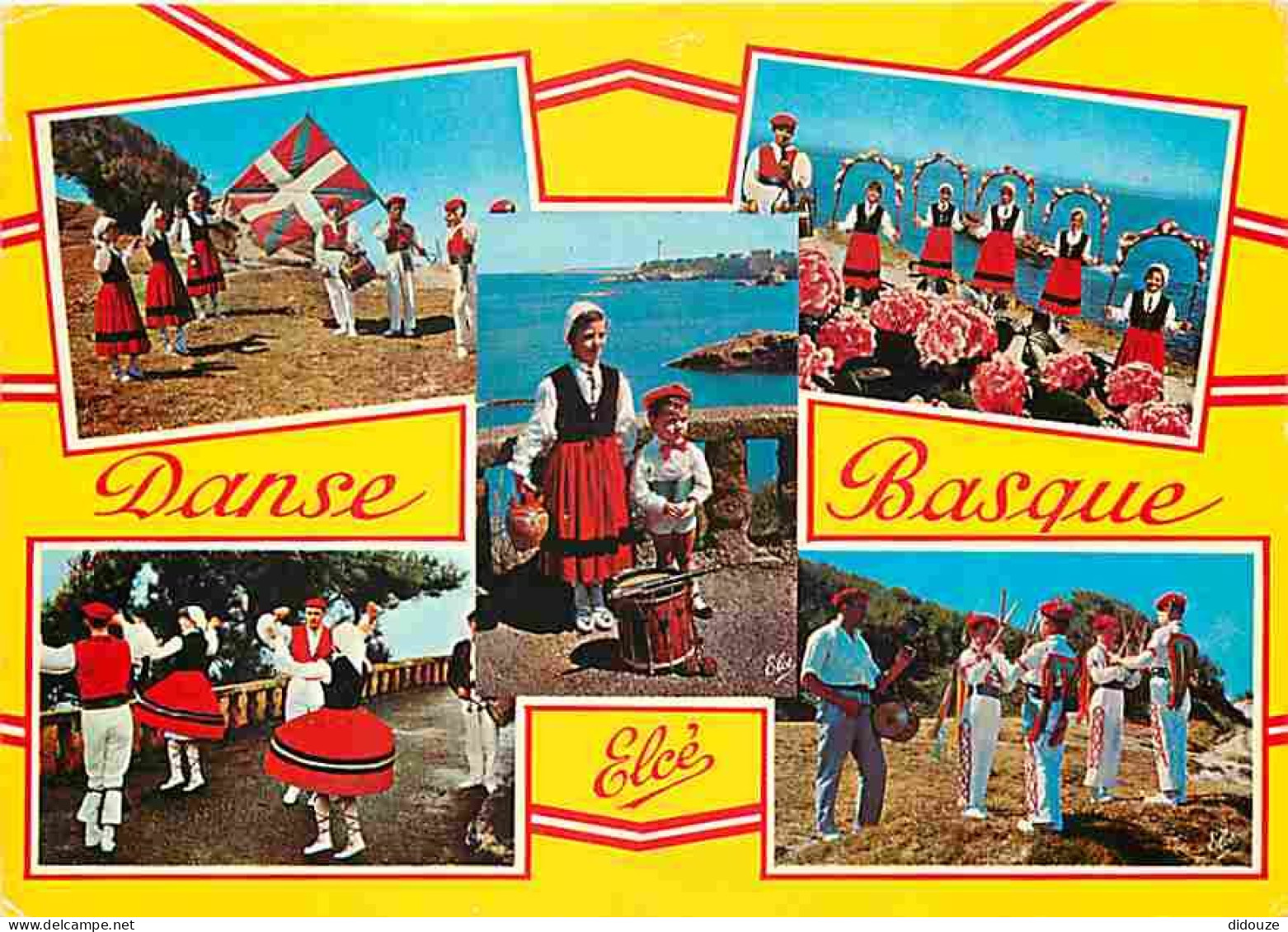 Folklore - Danses - Pays Basque - Multivues - CPM - Voir Scans Recto-Verso - Danses