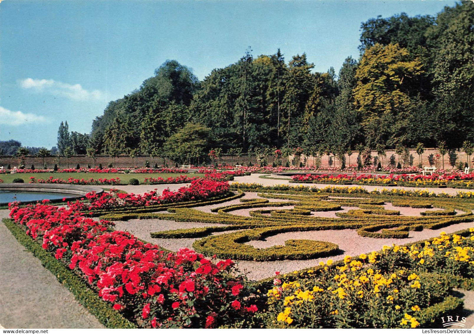 BELGIQUE - Le Roeulx - Château Du Roeulx - La Roseraie Et Jardin Français - Carte Postale - Le Roeulx
