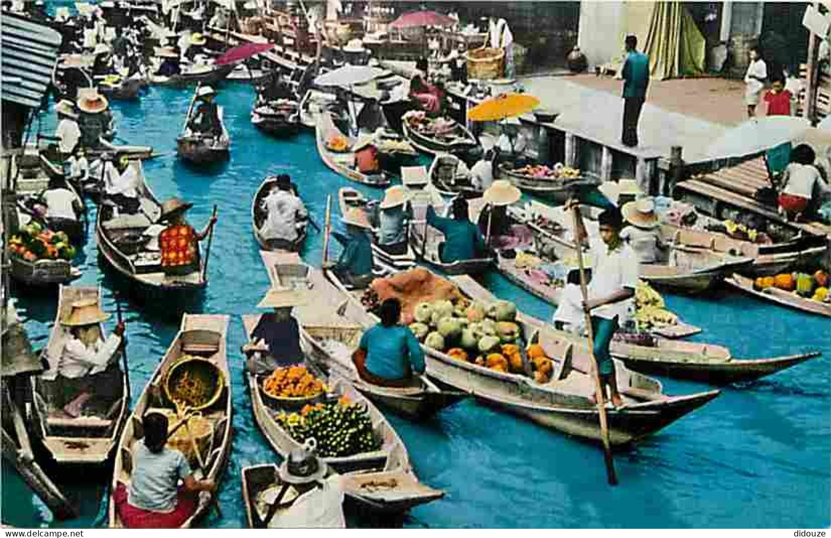 Thailande - Bangkok - Flooting Market - Marché Sur L'eau - Carte Neuve - CPM - Voir Scans Recto-Verso - Thailand