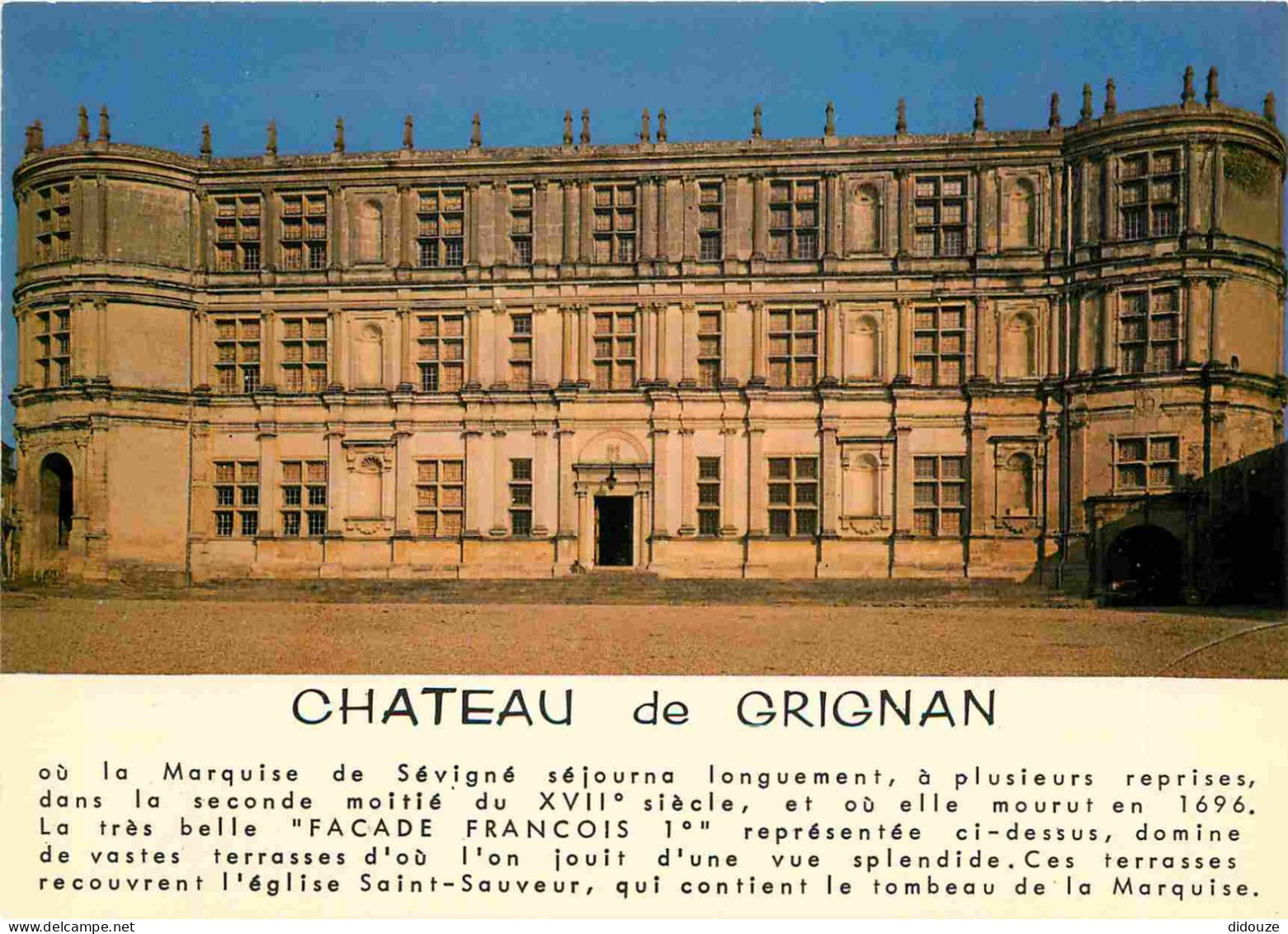 26 - Grignan - Le Château - CPM - Voir Scans Recto-Verso - Grignan