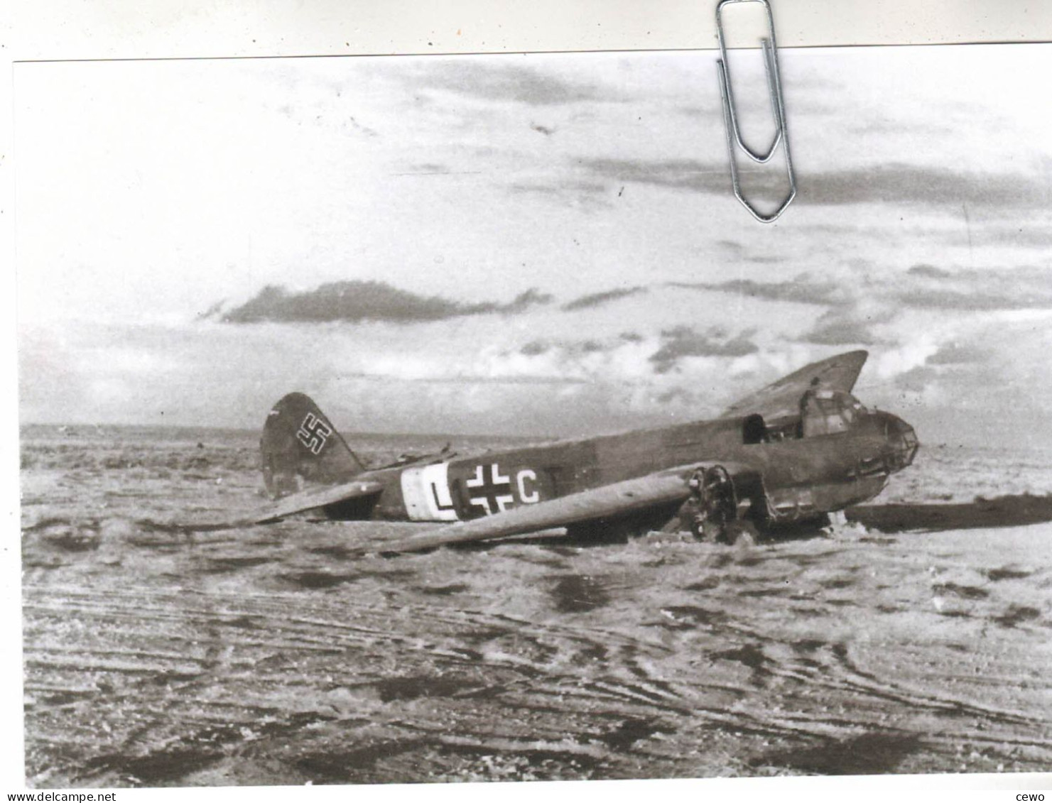 PHOTO  AVION  AVIATION  EPAVE  JUNKERS JU 88 - Luchtvaart