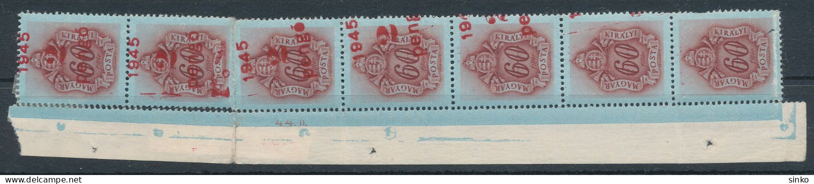 1945. Auxiliary Porto - Misprint - Variedades Y Curiosidades