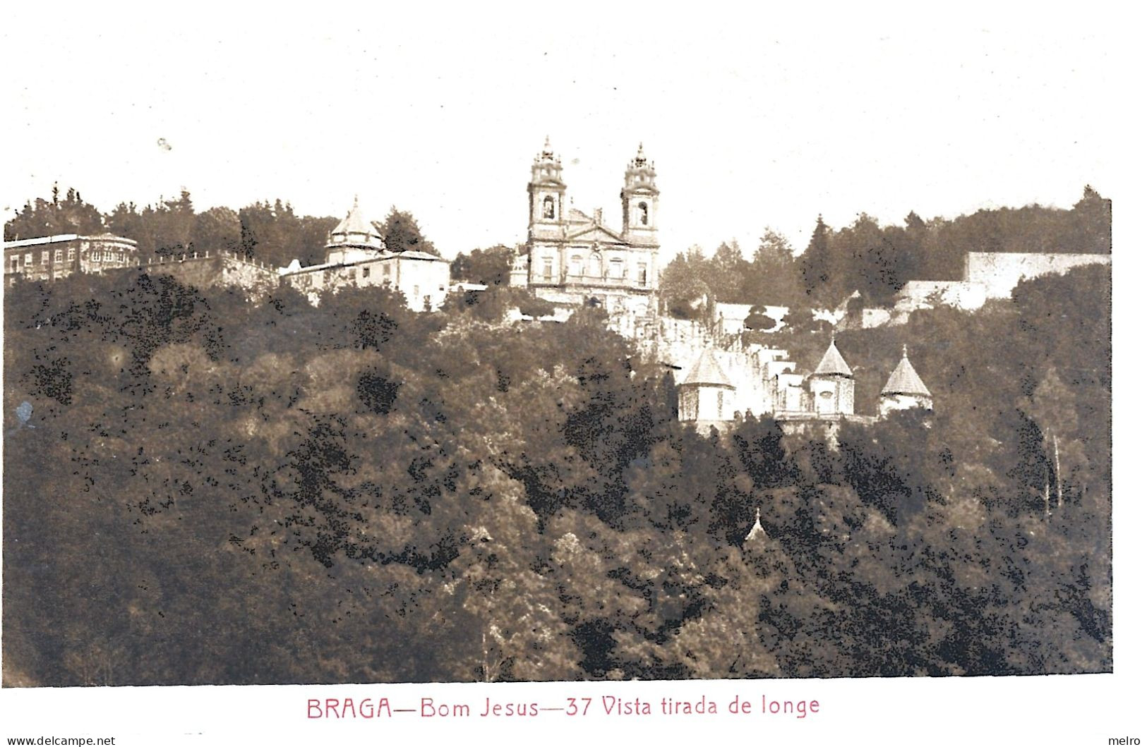 Portugal - Braga - BOM JESUS - Vista Tirada De Longe. - Braga