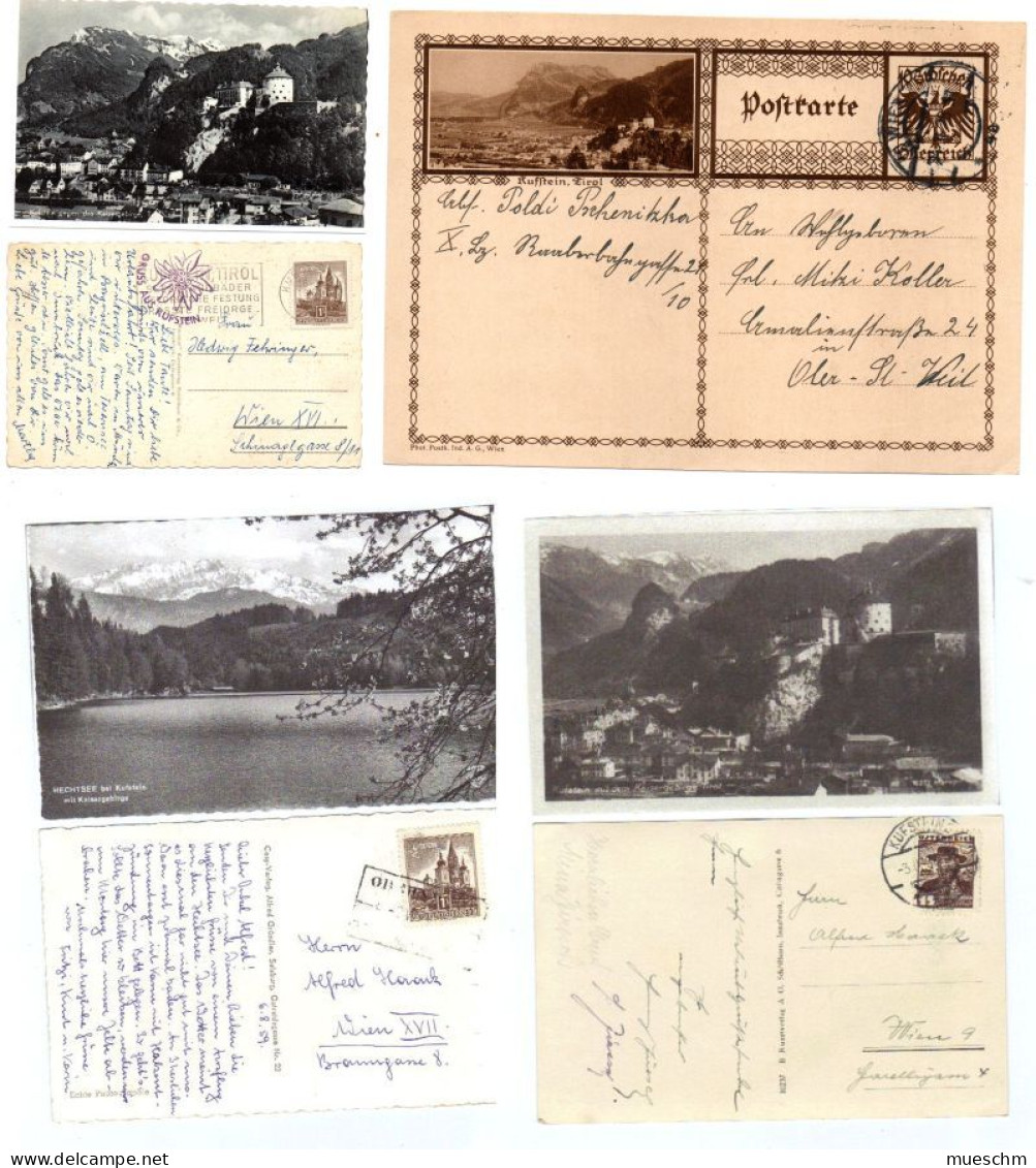 Österreich, Ca. 1925-1960, 4 Ansichts- Bzw. Bildpostkarten Von Kufstein (20064E) - Kufstein