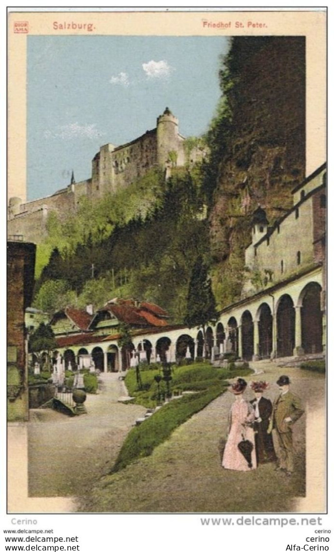 SALZBURG:  FRIEDHOF  ST. PETER  -  KLEINFORMAT - Salzburg Stadt