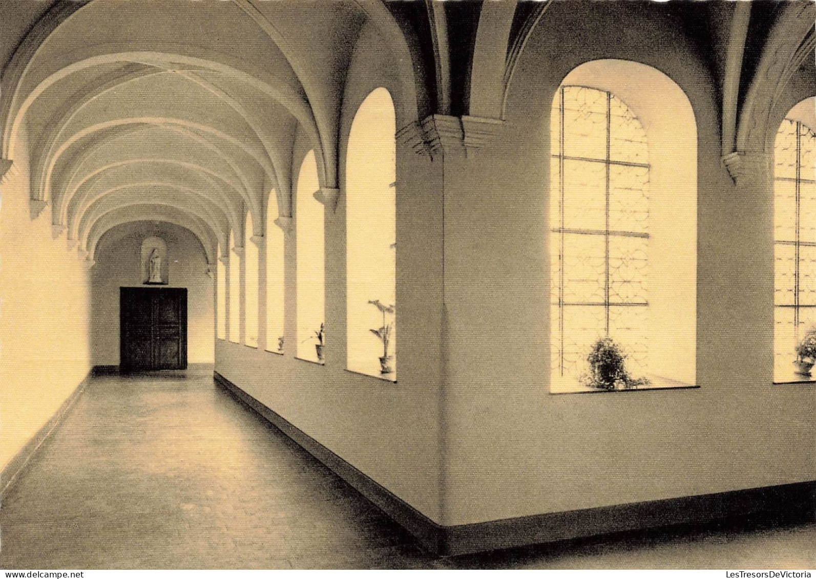 BELGIQUE - Enghien - Maison Saint Augustin - Cloître Intérieur 1730 - Carte Postale - Enghien - Edingen