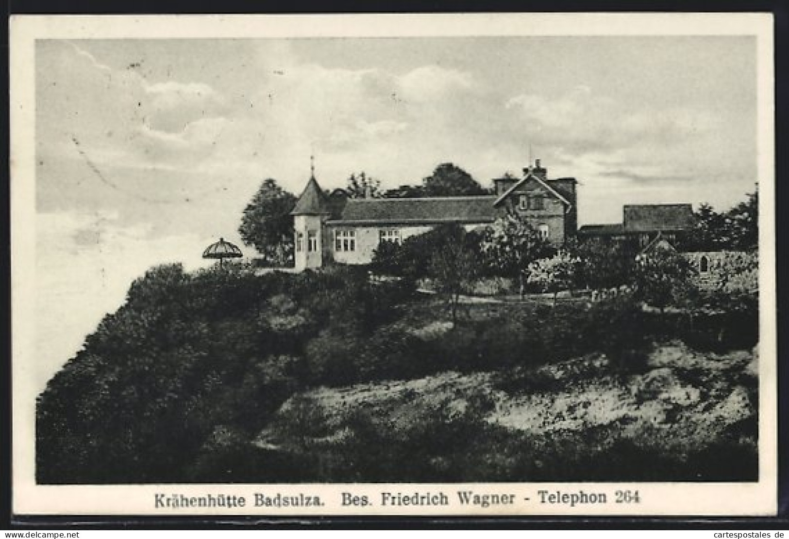 AK Bad Sulza, Gasthaus Krähenhütte  - Bad Sulza