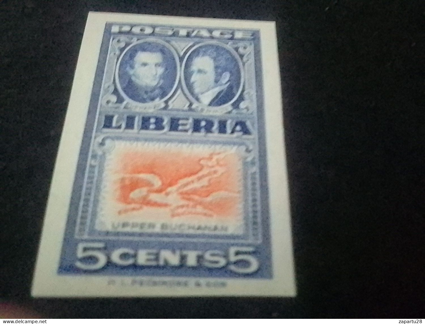 LİBERYA--1952   5  C      DAMGASIZ   DANTELSİZ - Liberia