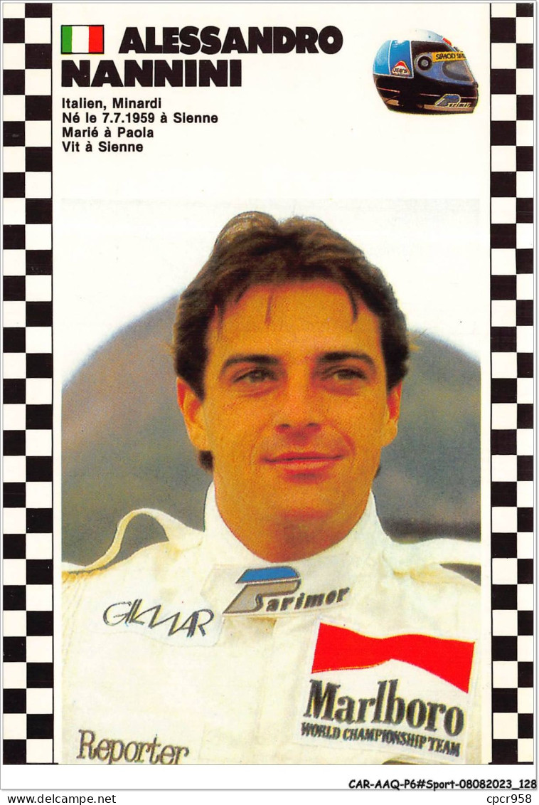 CAR-AAQP6-0509 - SPORT - MOTO - ALESSANDRO NANNINI - Motociclismo