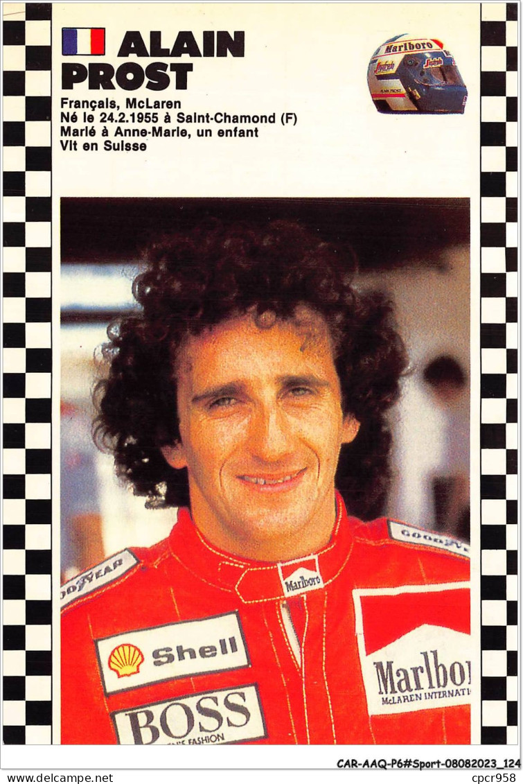 CAR-AAQP6-0507 - SPORT - MOTO - ALAIN PROST - Motociclismo