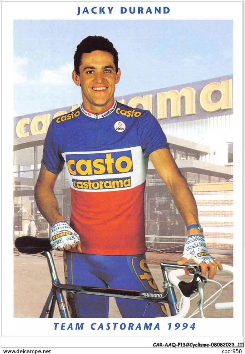 CAR-AAQP13-1002 - CYCLISME - JACKY DURA - TEAM CASTORAMA 1994 - Radsport