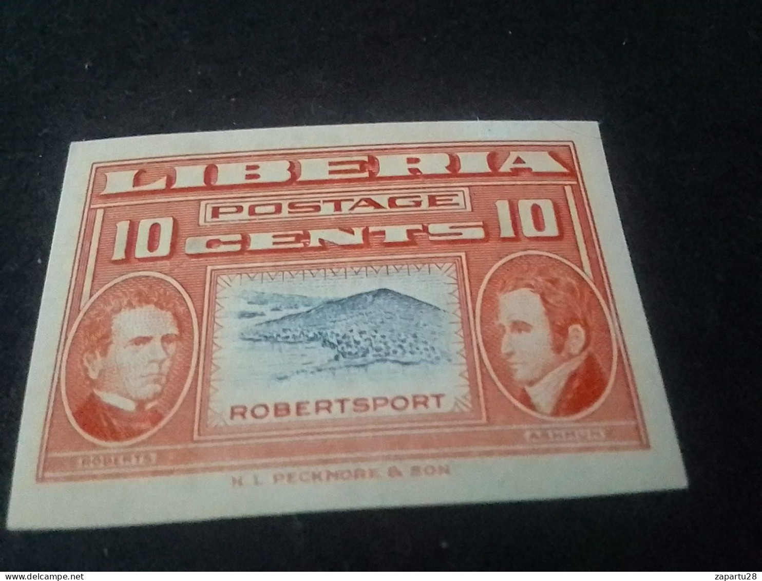 LİBERYA--1952   10  C      DAMGASIZ   DANTELSİZ - Liberia