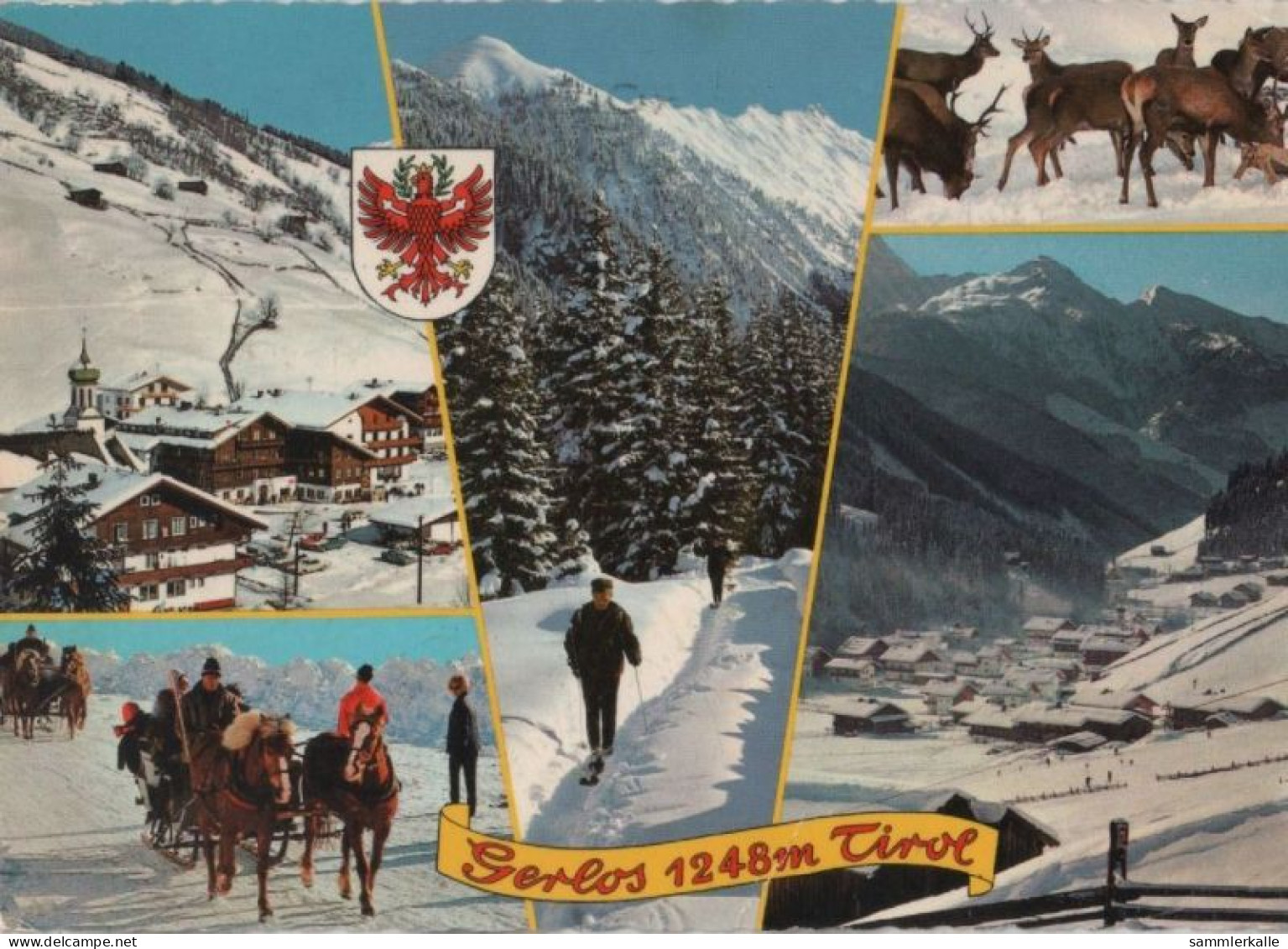 101509 - Österreich - Gerlos - Wintersportgebiet Hochtal - Ca. 1980 - Gerlos