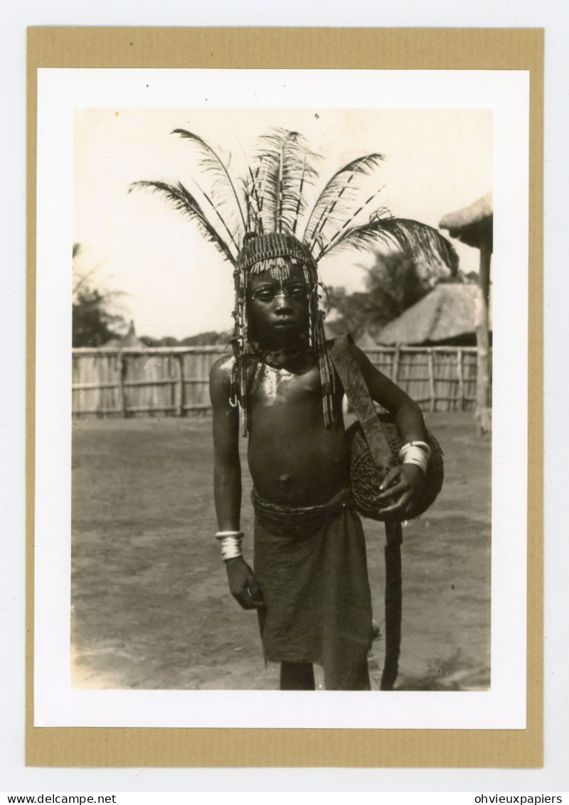 CONGO BELGE Banziville  1930  Pratique De L'excision  Jeune Fille Parée Tres Belle Photo - Ethniques, Cultures