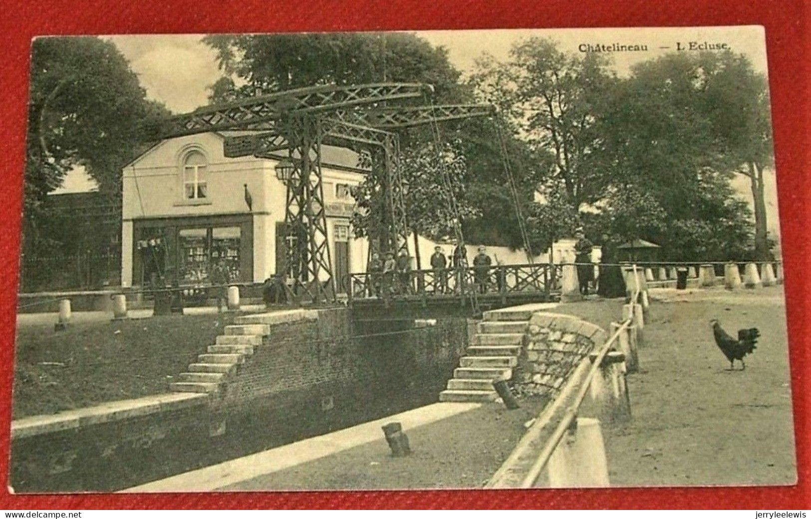 CHATELINEAU  -  L'Ecluse  -  1908   - - Chatelet