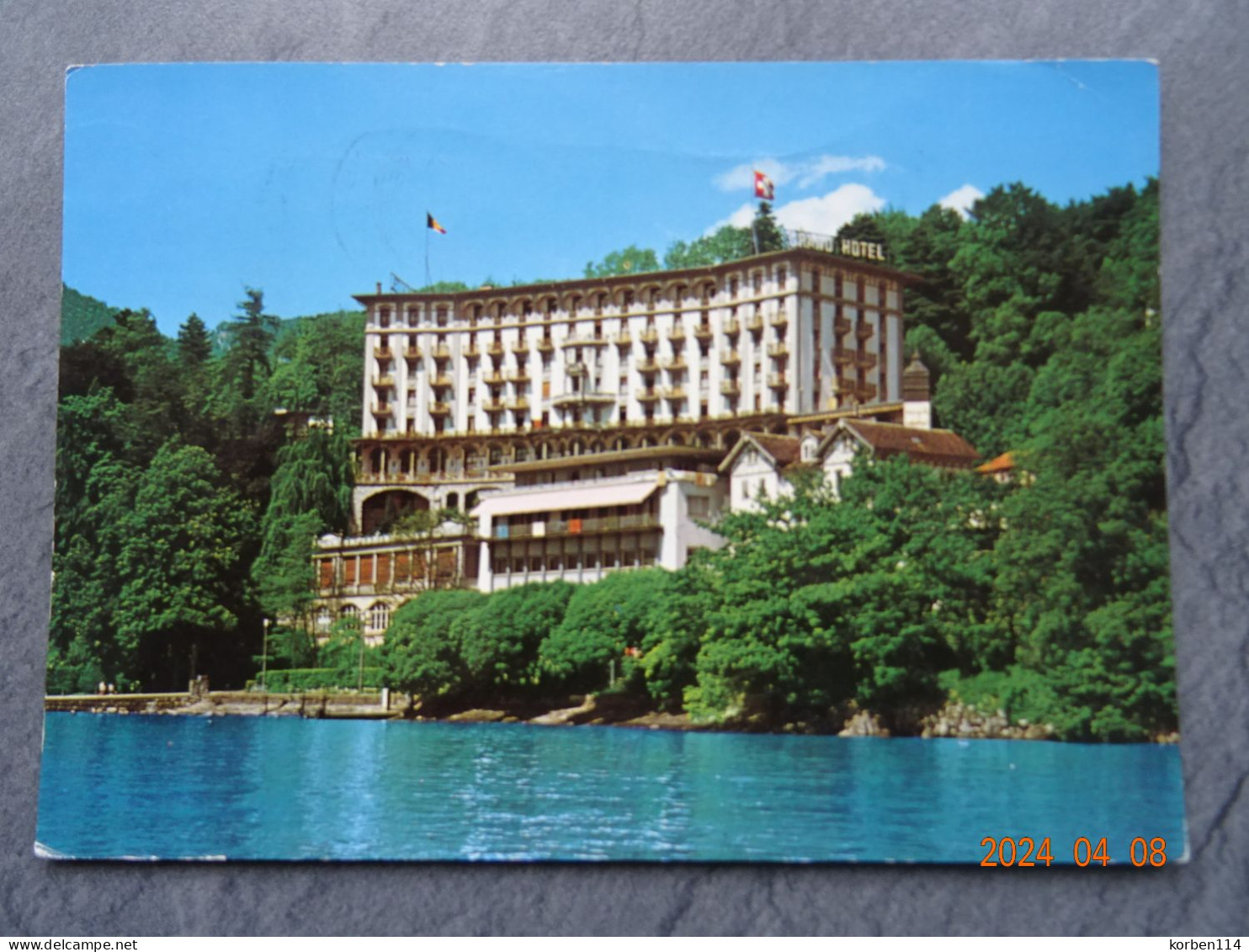 "  GRAND HOTEL  "    BRUNNEN - Hoteles & Restaurantes