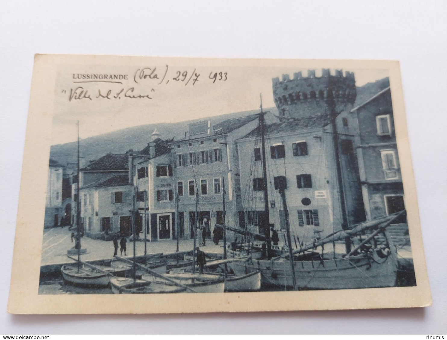 Veli Lošinj 1933 Used - Croatia