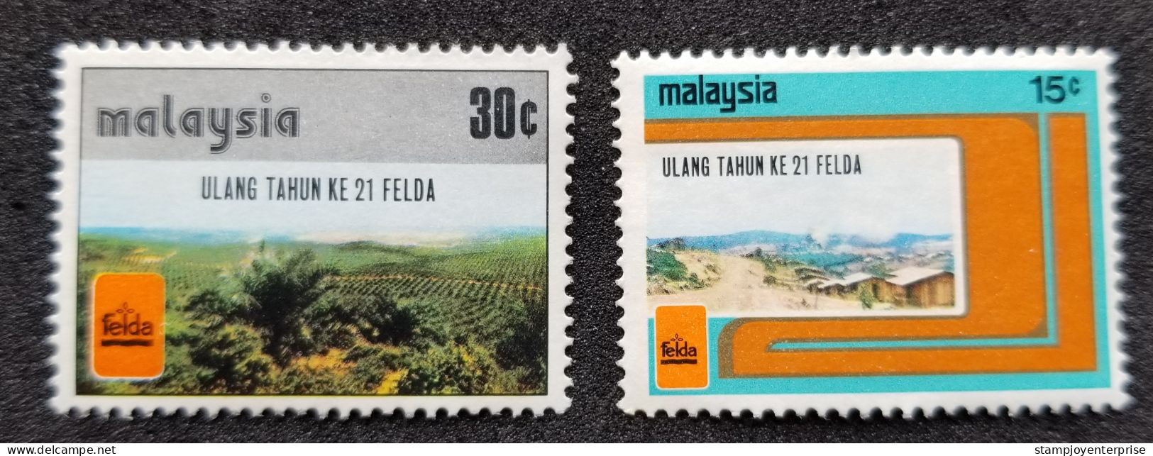 Malaysia 25th Anniversary Of The Federal Land Development Authority (FELDA) 1977 Palm Tree (stamp) MNH *see Scan - Malasia (1964-...)