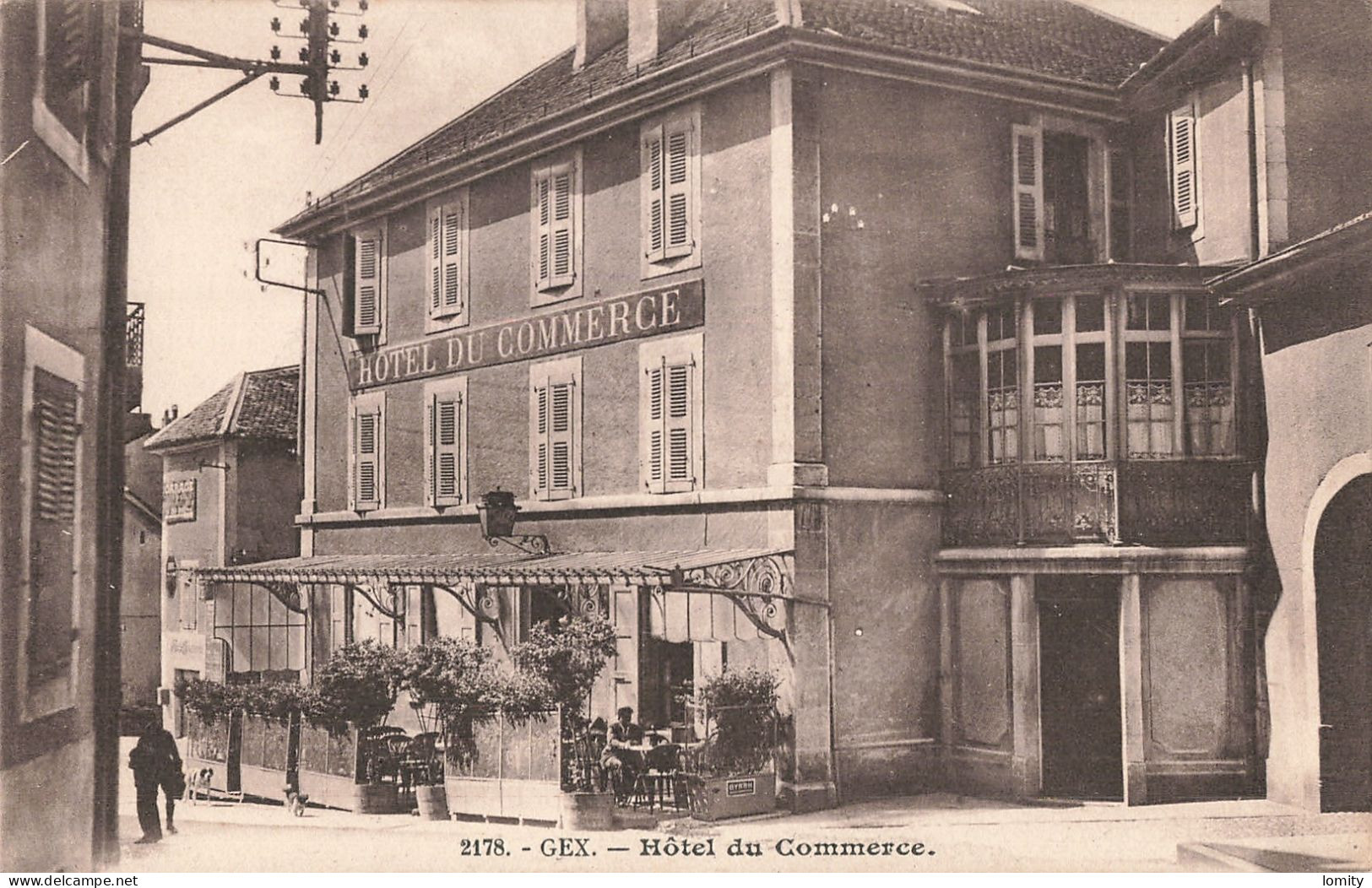 01 Gex Hotel Du Commerce CPA - Gex