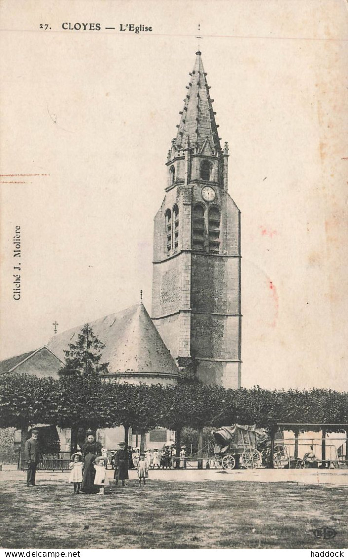 CLOYES : L'EGLISE - Cloyes-sur-le-Loir