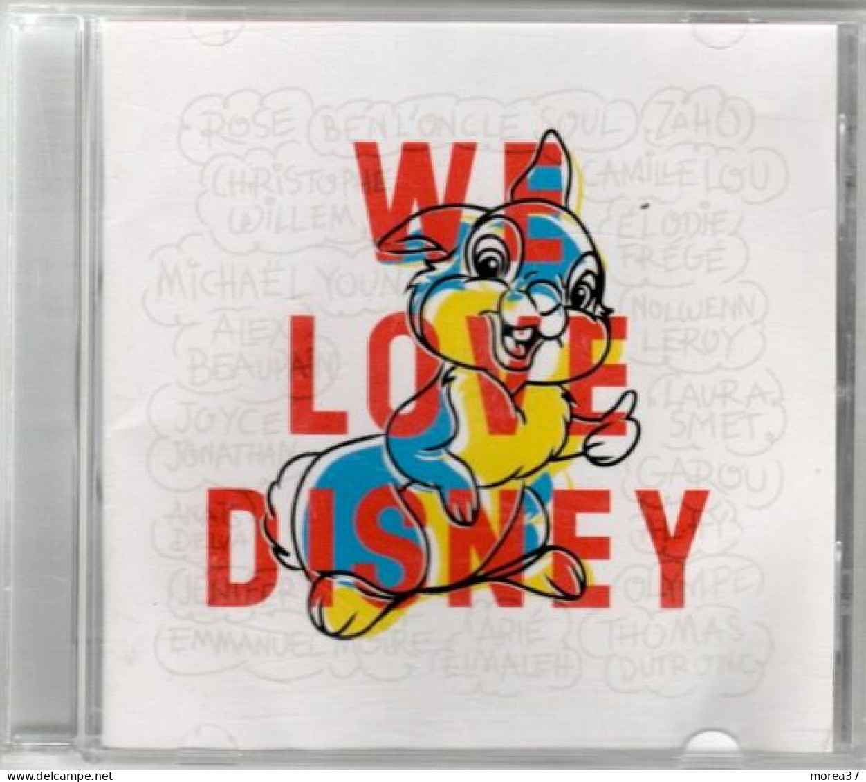 WE LOVE DISNEY    (ref CD2) - Kinderlieder