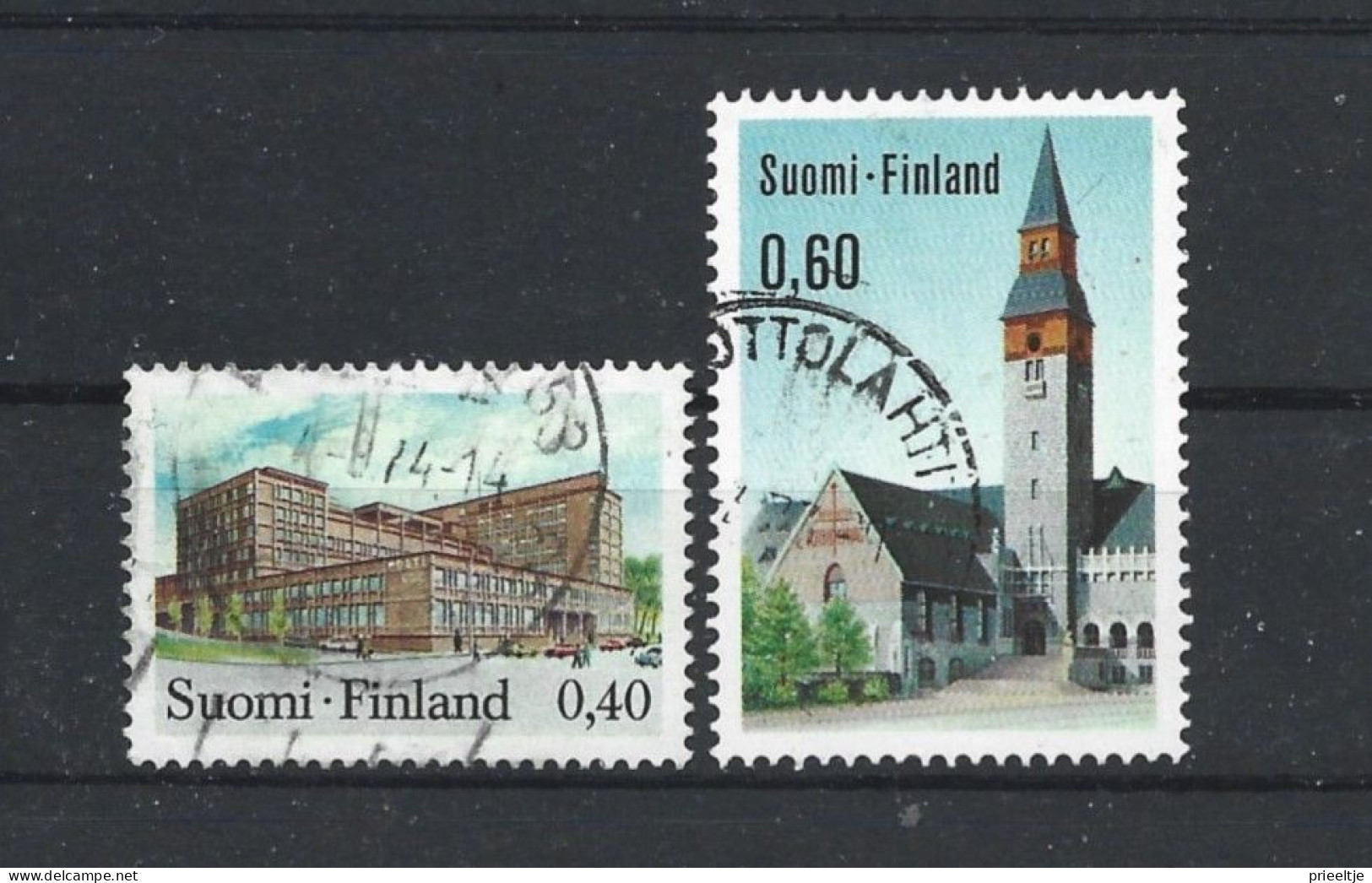 Finland  1973 Architecture  Y.T. 683/684 (0) - Used Stamps