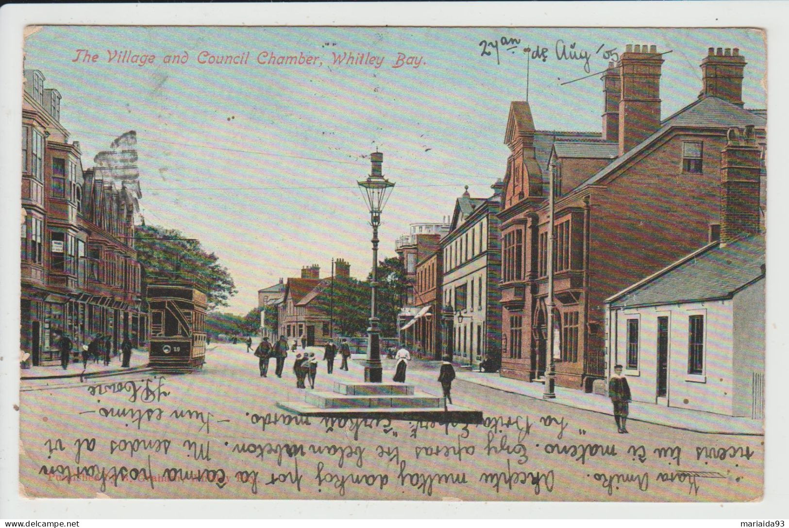 WHITLEY BAY - ROYAUME UNI - THE VILLAGE AND COUNCIL CHAMBER - Altri & Non Classificati