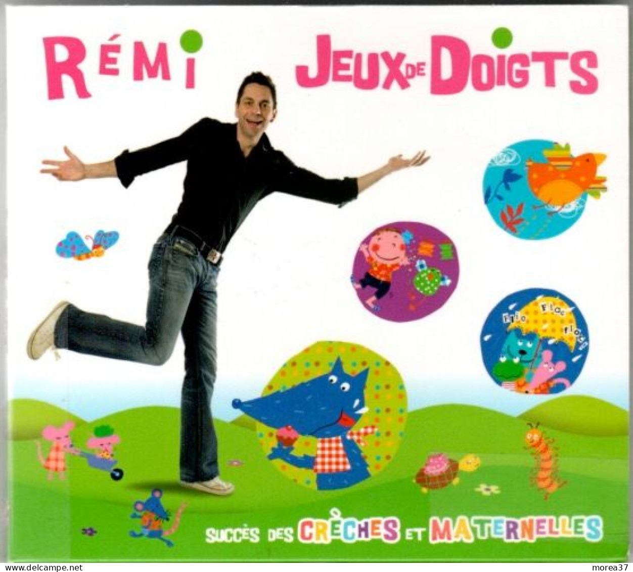 REMI Jeux De Doigts  Succés Des Crèches Et Maternelles     (ref CD2) - Niños