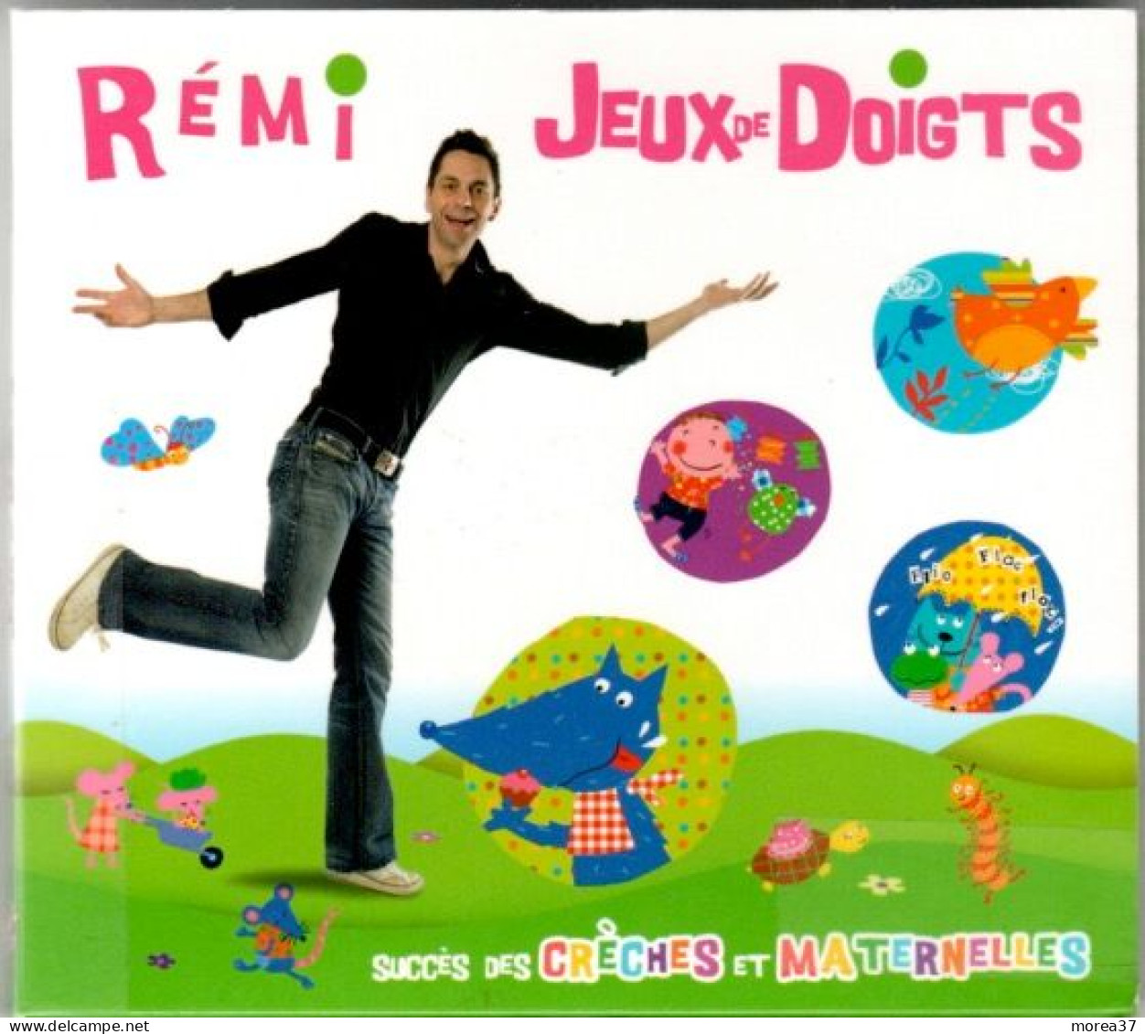 REMI Jeux De Doigts  Succés Des Crèches Et Maternelles     (ref CD2) - Bambini