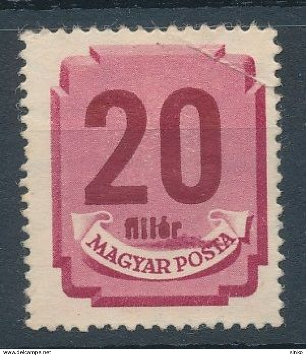 1946. Forint-Filler Porto (I.) - Mispint - Plaatfouten En Curiosa