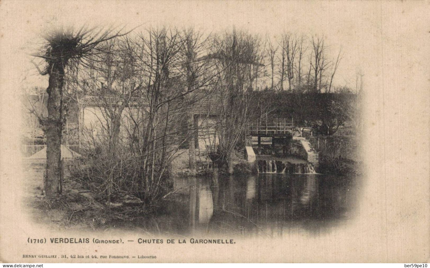 33 VERDELAIS CHUTE DE LA GARONNELLE - Verdelais