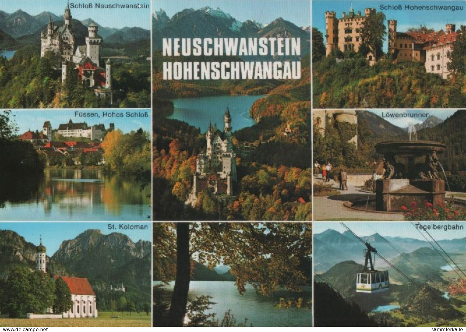 121318 - Neuschwanstein (OT Von Schwangau) - Hohenschwangau - Fuessen